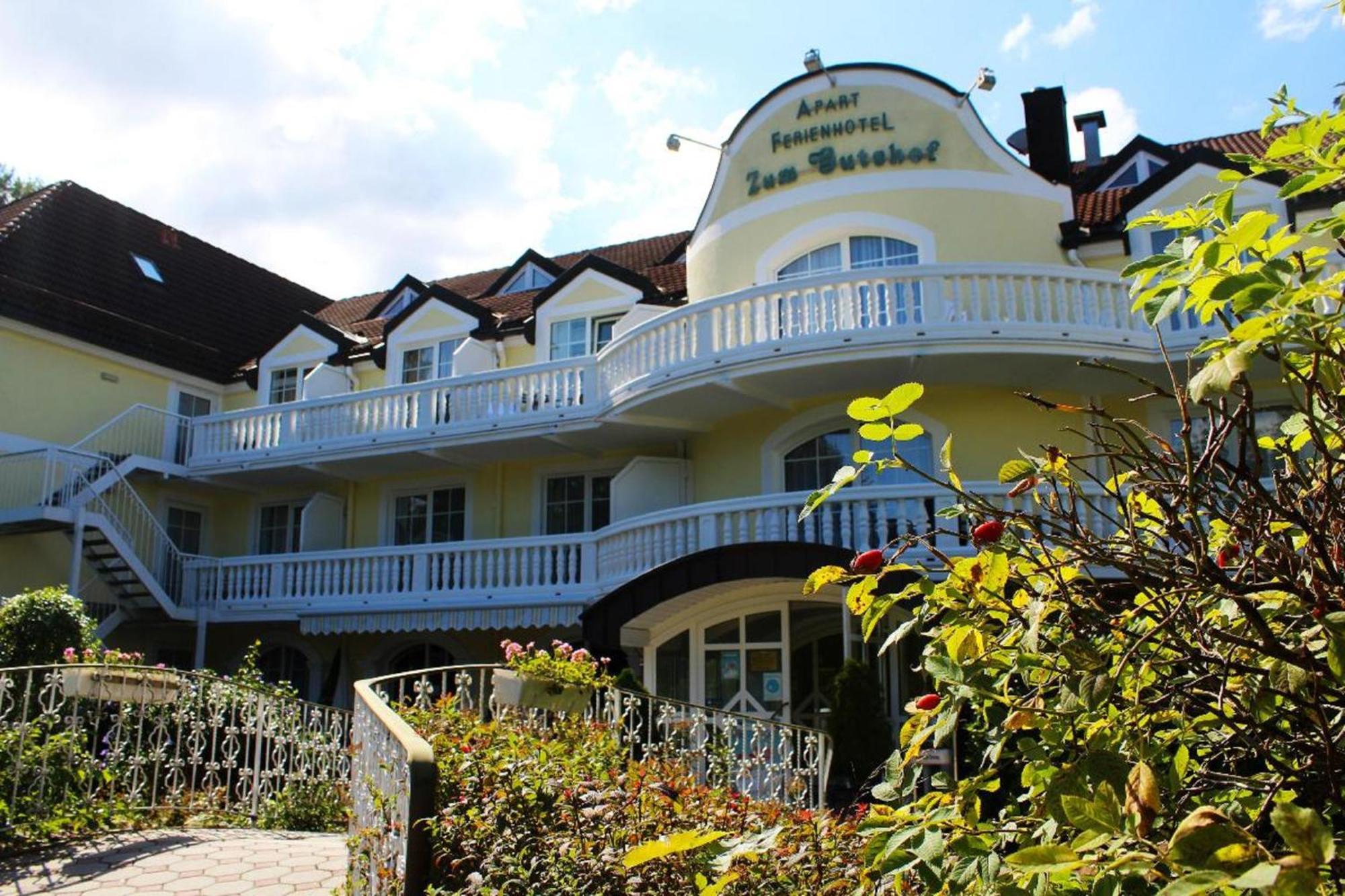 Ferienappartements-Grolik Im Aparthotel Zum Gutshof Hohenwarth エクステリア 写真